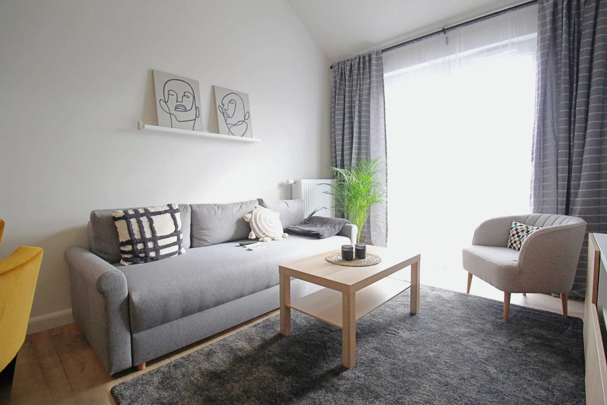 Usable attic / PETS FRIENDLY / 2-rooms / Field view