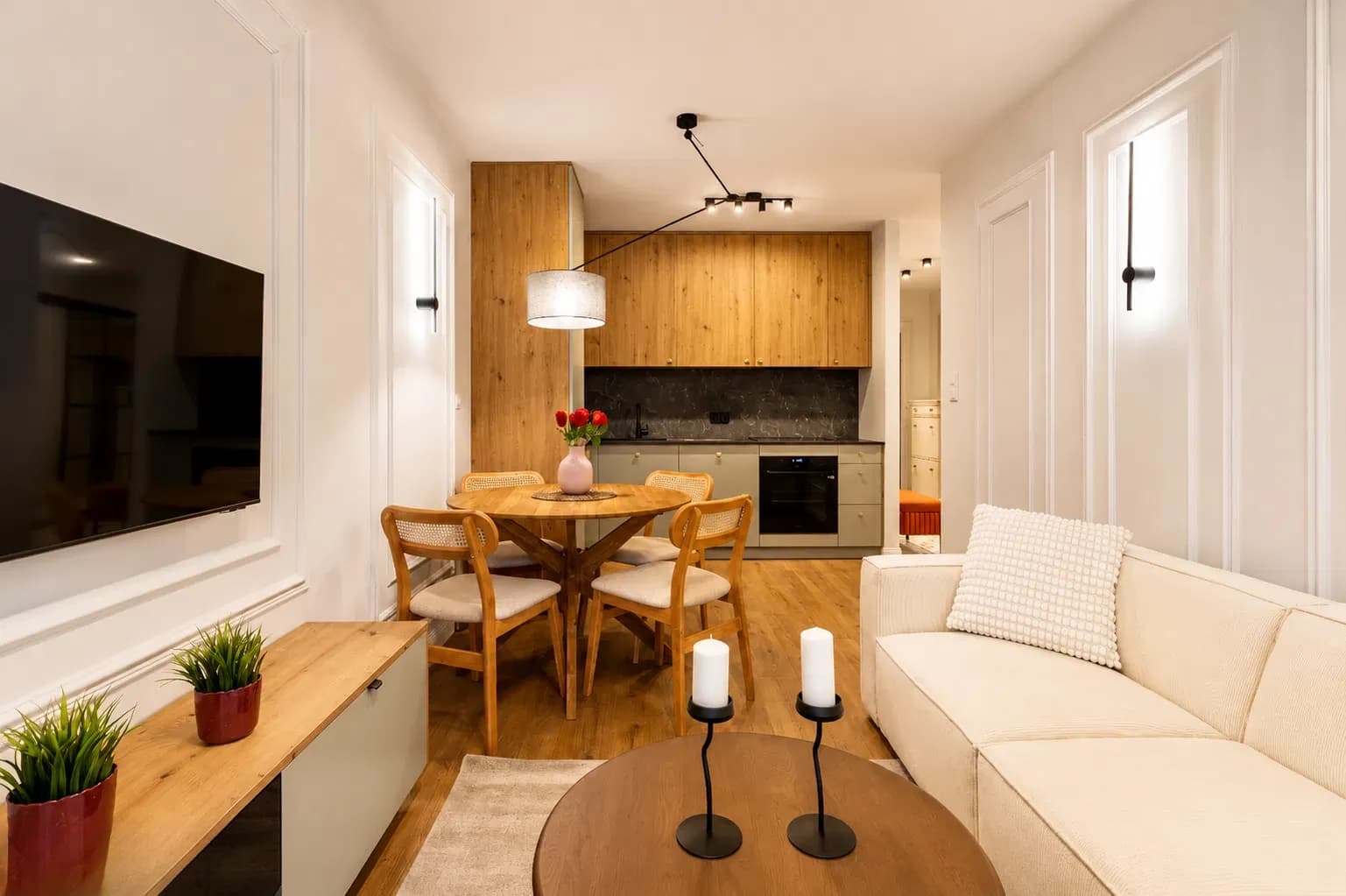 Stylish 2-room apartment | Wrocław City Center | Balcony | Walk-in Wardrobe